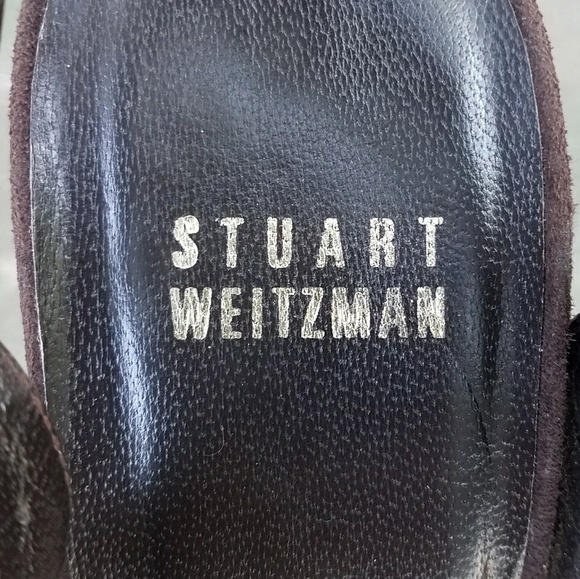 Stuart Weitzman Peep Toe Heels - Picture 6 of 8
